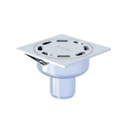 Siphon de sol inox 100x100 mm sortie verticale DN40 - GE30 - Showerdrain Eko ACO