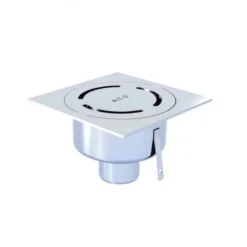Siphon de sol inox 200x200 mm sortie verticale DN63 - Showerdrain Eko ACO
