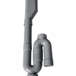 Siphon machine à laver Compact avec entonnoir INTERPLAST