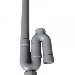 Siphon machine à laver simple Ø 40 INTERPLAST