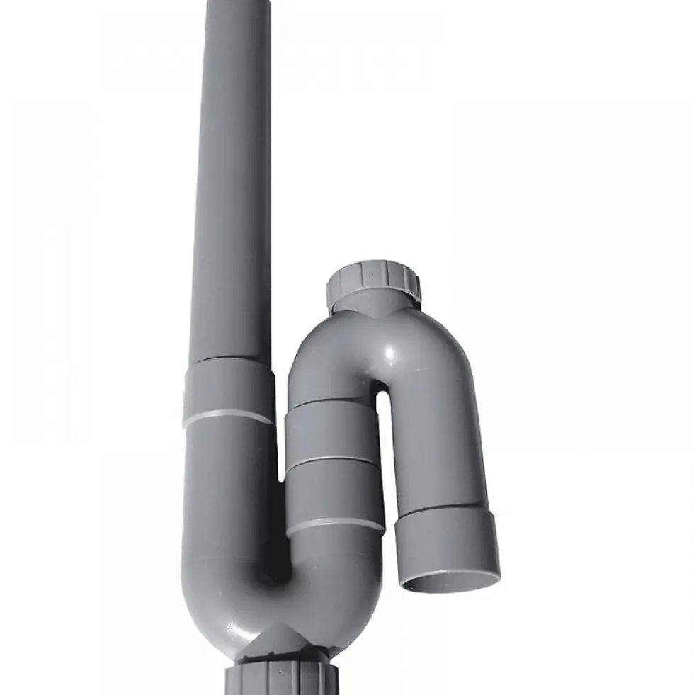 Siphon machine à laver simple Ø 40 INTERPLAST