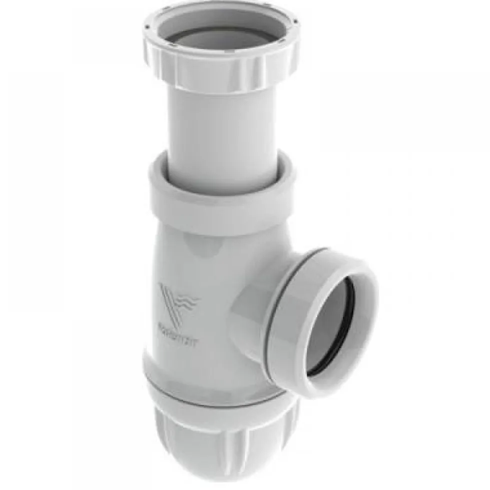 Siphon pour évier Connectic à raccordement rapide - certifié NF VALENTIN