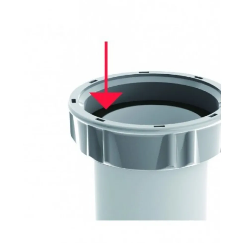 Siphon pour évier Connectic à raccordement rapide - certifié NF VALENTIN