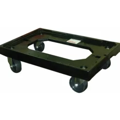 Socle 4 roues pour bacs et caisses 600x400 et 400x300mm - charge maxi 250kg GILAC