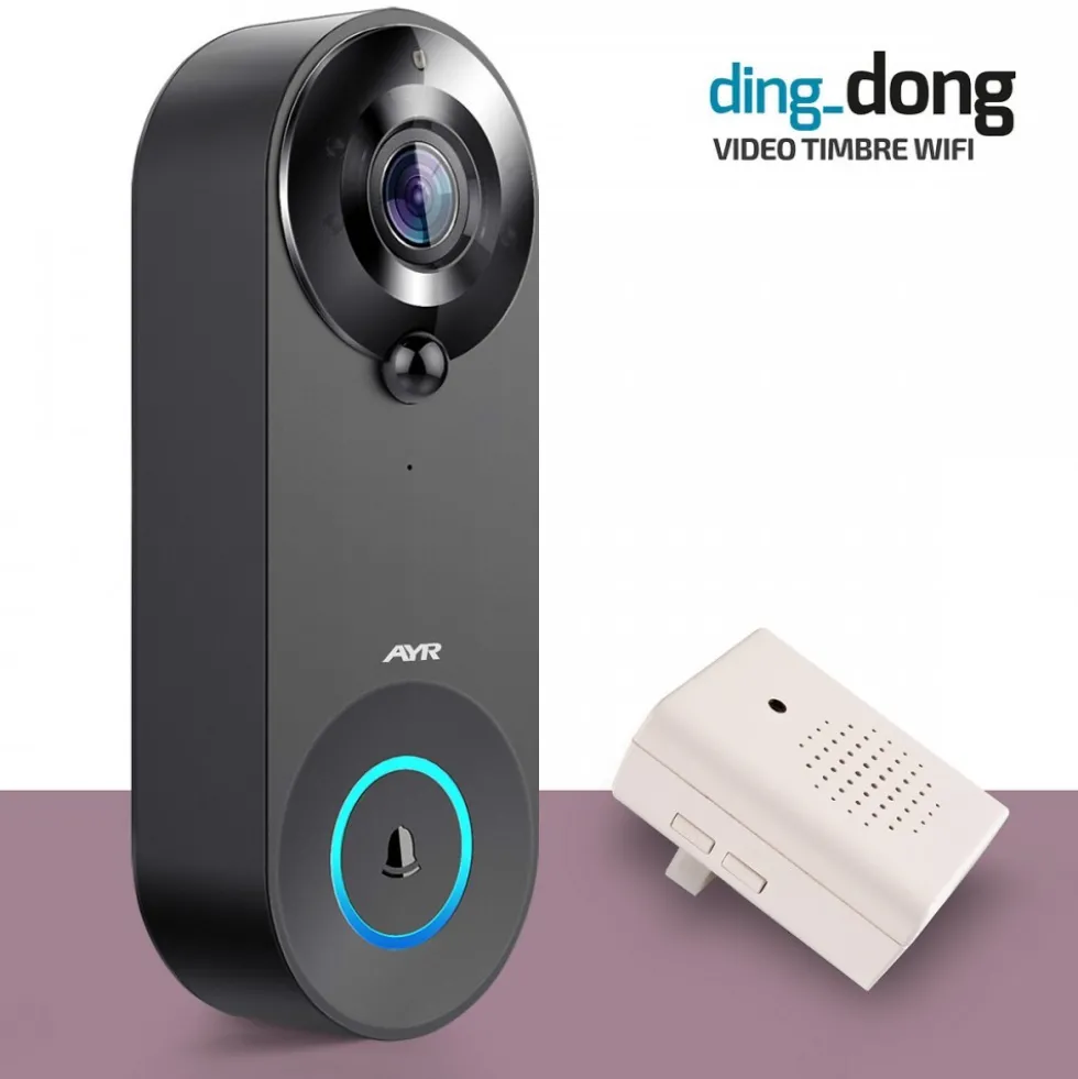 Sonnette vidéo sans fil connectée WiFi - Vision 761 AYR