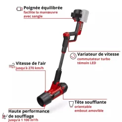 Souffleur de feuilles sans fil Pro 36V - GP-LB 36/270 Li E BL-Solo - Power X-Change EINHELL PROFESSIONAL