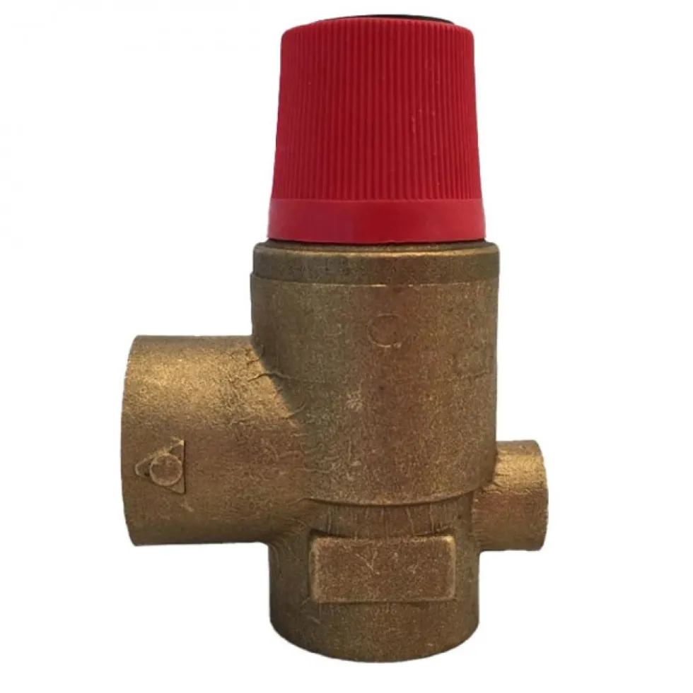 Soupape de sécurité pour chauffage - préréglage 3 bars - 3/4'' ORKLI