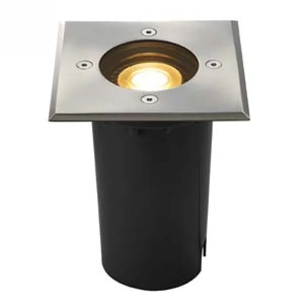 Spot encastré - extérieur au sol - Solasto - Inox - IP67 - GU10 LED SLV