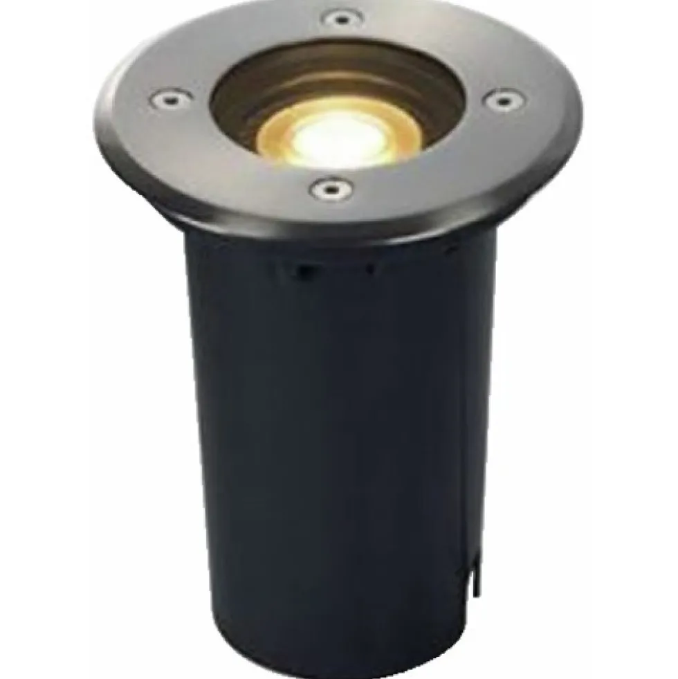 Spot encastré - extérieur au sol - Solasto - Inox - IP67 - GU10 LED SLV