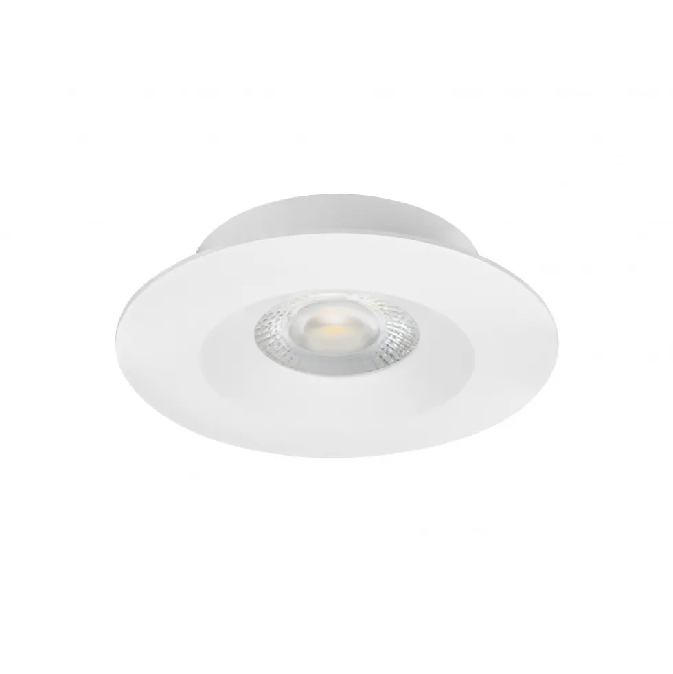 Spot encastré fixe recouvrable - 5W - dimmable - noir ou blanc - Aspen ARIC