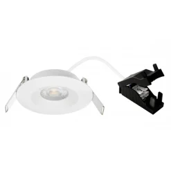 Spot encastré fixe recouvrable - 5W - dimmable - noir ou blanc - Aspen ARIC