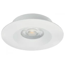 Spot encastré fixe recouvrable - 5W - dimmable - noir ou blanc - Aspen ARIC
