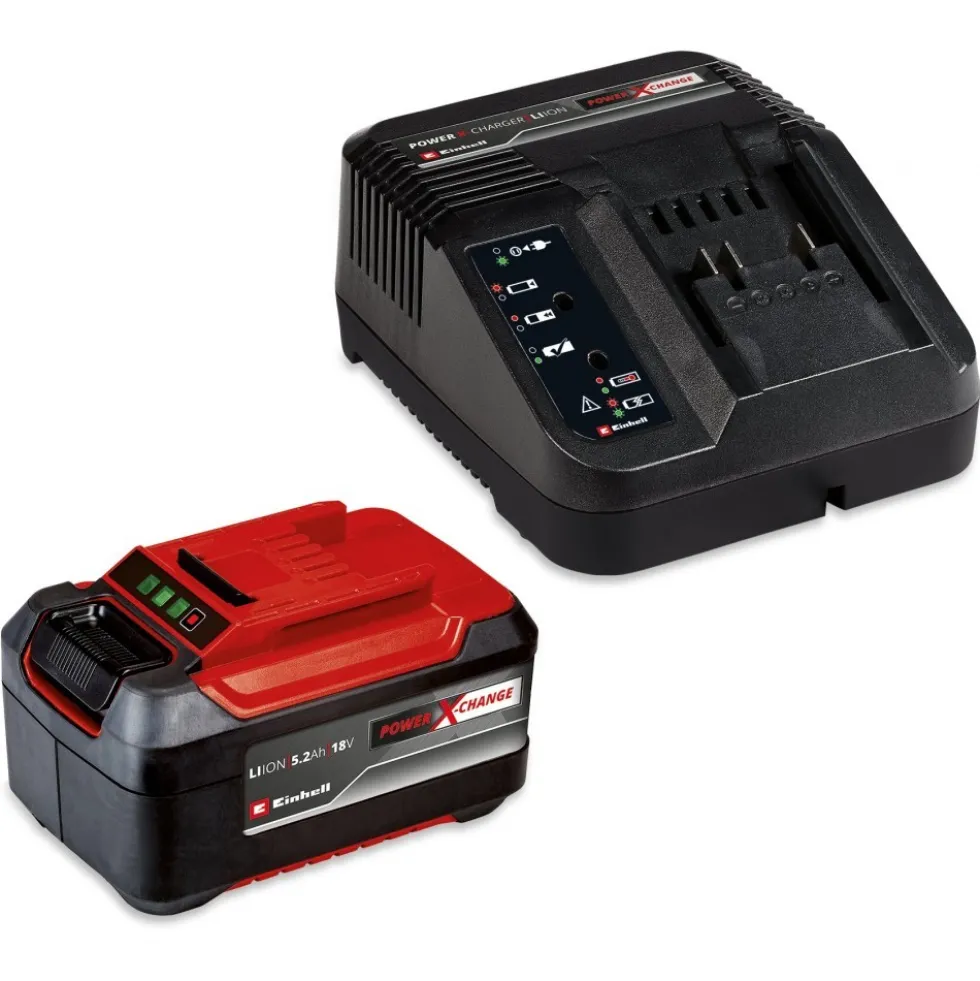 Starter Kit 18V 5,2Ah et chargeur 3A - Power X-Change EINHELL