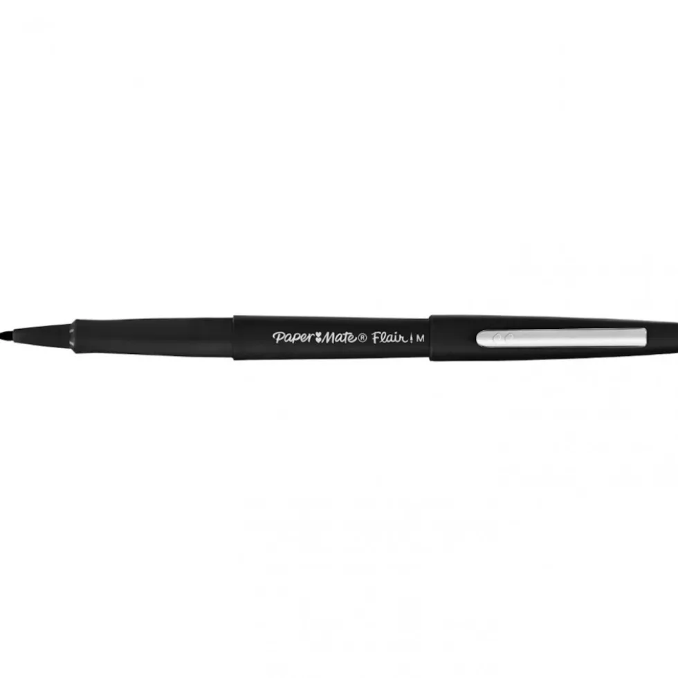 Stylo feutre - pointe moyenne - PAPER MATE® FLAIR - par 12 PAPER MATE