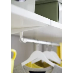 Support barre de penderie - pour tube de 25 mm - pour système suspendu ELFA