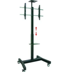 Support écran audiovisuel - colonne hauteur variable - Big Trolley OMB