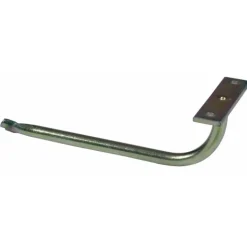 Support de rampe - coudé fixe - platine rectangulaire BRICOZOR