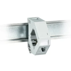 Support DIN pour RJ45 Keystone - 1 port Genesia