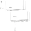 Support pour verres à pied - 4 barres - profondeur 280 mm EMUCA