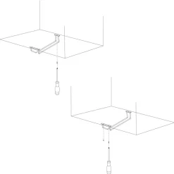 Support pour verres à pied- longueur 340 mm EMUCA