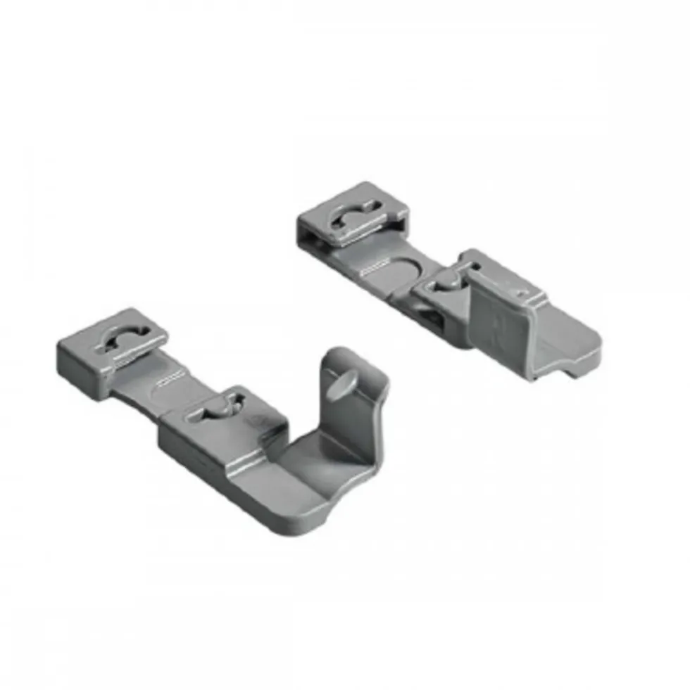 200 supports de sécurité pour coulisse Quadro 25 - montage par enfichage HETTICH
