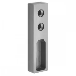 Supports d'extrémité en aluminium pour penderie rectangulaire par 2 SYNERCIA