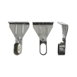 Supports pour tube de penderie ovale - 30x15mm - pose sous pente CUIVRERIE CENTRALE