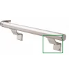 Support à visser pour rampe d'escalier aluminium RIVINOX