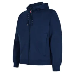 Sweat de travail imperméable zippé à capuche Extend - coloris bleu ENGEL