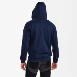 Sweat de travail imperméable zippé à capuche Extend - coloris bleu ENGEL