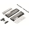 Système d'ouverture Push to open - pour coulisses Quadro V6 4D HETTICH