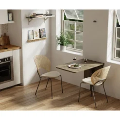 Système pour table pliante Topswing noir KESSEBÖHMER