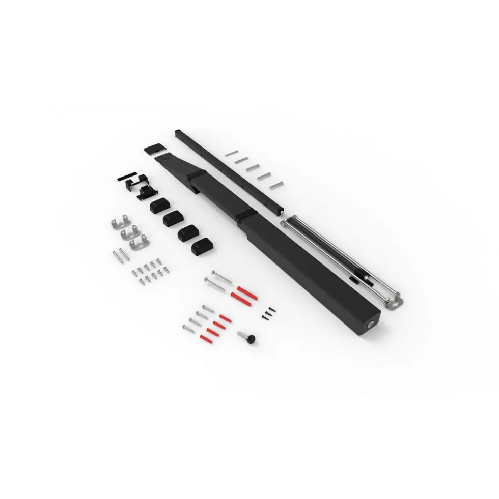Système pour table pliante Topswing noir KESSEBÖHMER