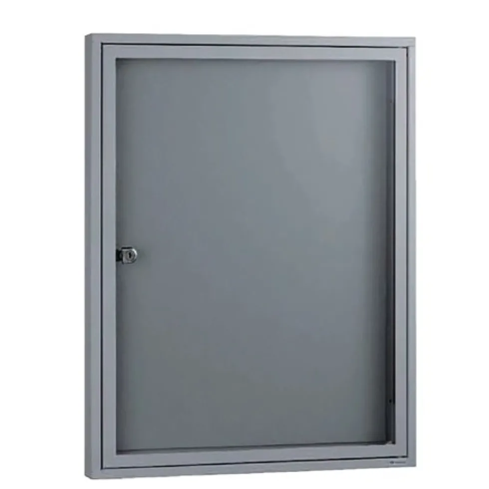 Tableau d'affichage - vitre plexiglas - fond magnétique DECAYEUX
