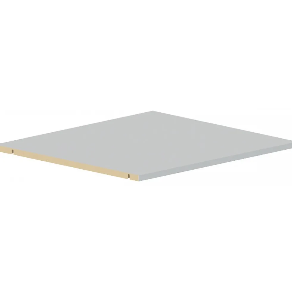 Tablette fixe pour caisson armoire - largeur 600 mm - blanc BRICOZOR