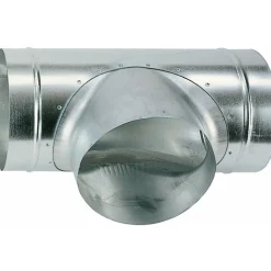 Té à 90° acier galvanisé standard pour VMC ATLANTIC