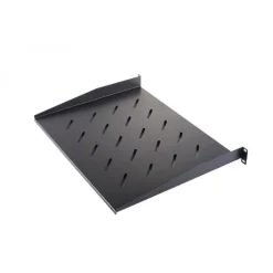 Étagère fixe 1U perforée profondeur 250 mm pour baie informatique 19" Genesia