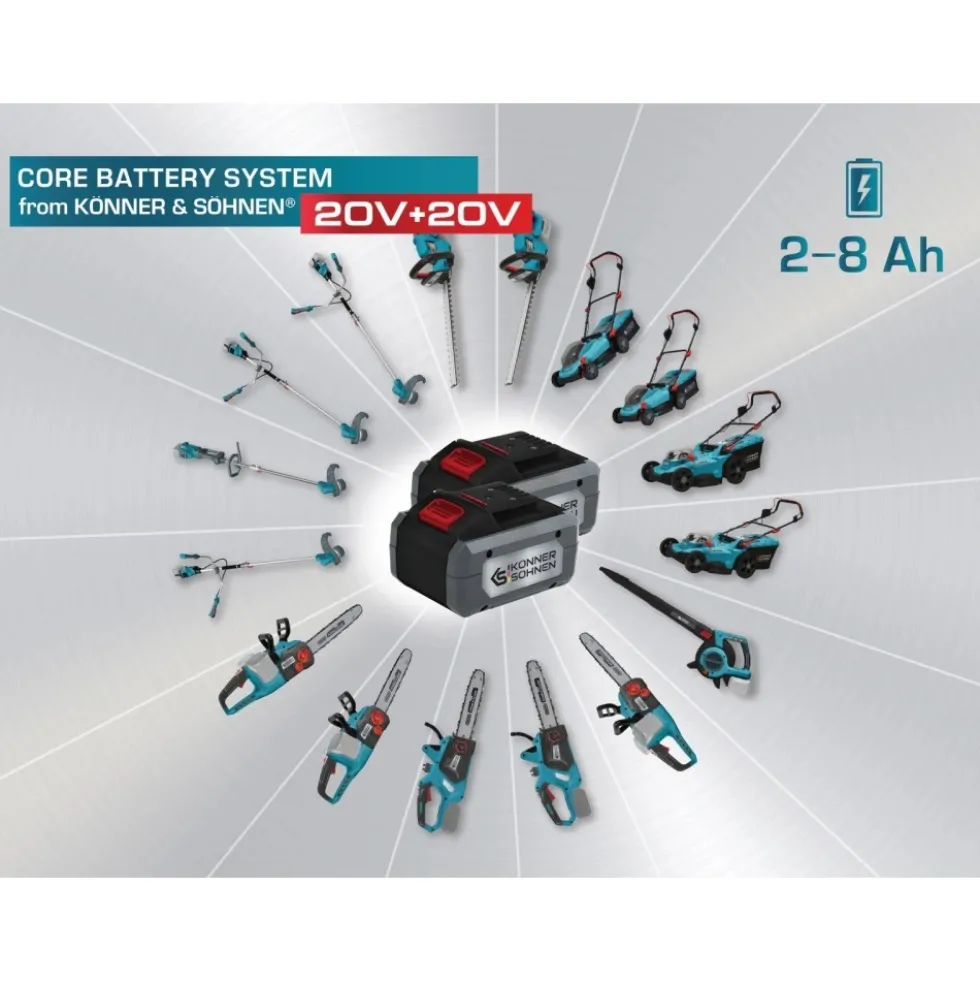 Taille-haies sur batterie KS HT-20V KONNER & SOHNEN