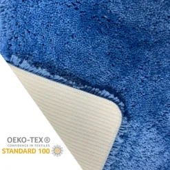 Tapis de bain - 55x65cm - Bleu Ciel - Microfibre - antidérapant - Highland SPIRELLA