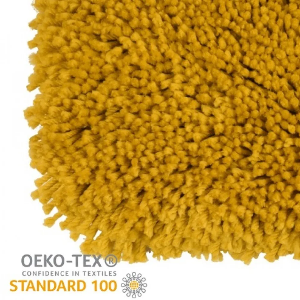 Tapis de WC - 55x55cm - Safran - Microfibre - antidérapant - Highland SPIRELLA
