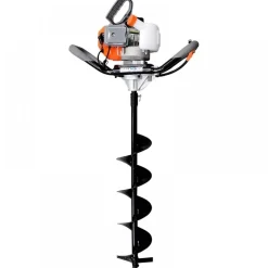 Tarière thermique 52 cc - mèches de 100 à 200 mm - LOTAR052 LEMAN