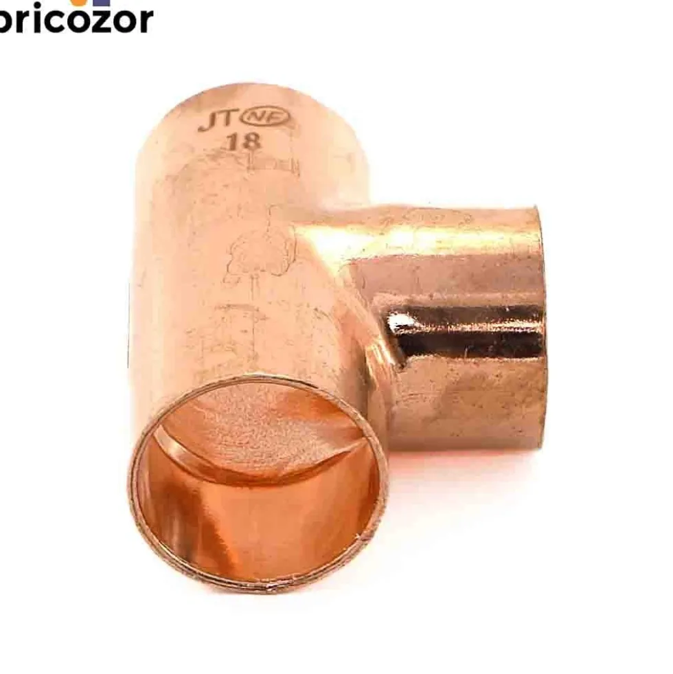 Té cuivre à souder VIEGA