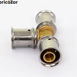 Té égal à sertir pour tube multicouche MULTITUBO