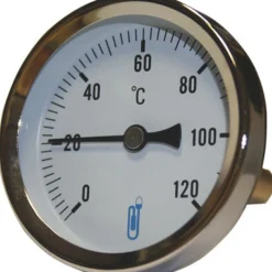 Thermomètre axial Ø 80 DISTRILABO