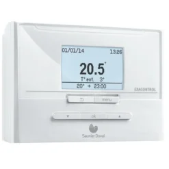 Thermostat programmables Exacontrol E7C filaire SAUNIER DUVAL