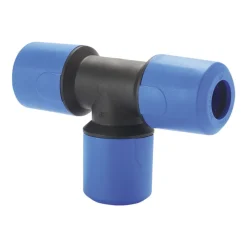 Té inégal PE pour tube PE Ø 32 x 32 x 25 - instantané - Speedfit Blue John Guest