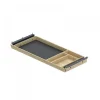 Tiroir complet en bambou Steelforce - fixation sous plateau de bureau HETTICH
