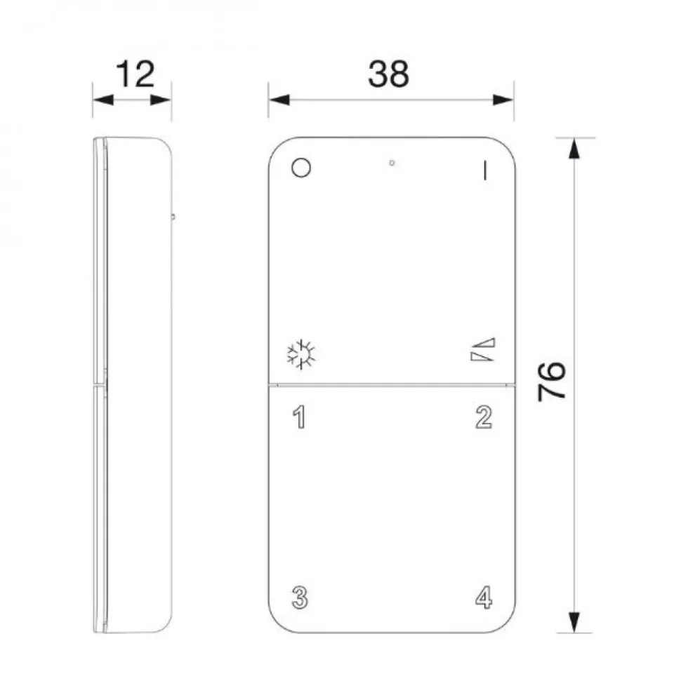 Télécommande multifonctions LITE Remote pour modules de contrôle MEC Lite L&S LIGHT