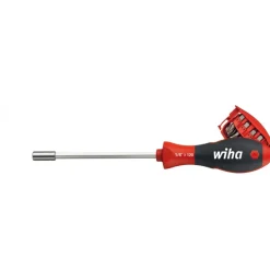 Tournevis porte-embouts 1/4 SoftFinish + 8 embouts WIHA