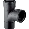 Té pied-de-biche Silent-PP - angle à 87,5° - Diamètre 110 mm GEBERIT